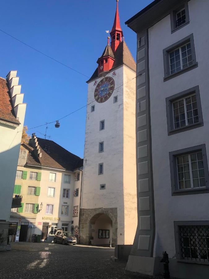 Private Studio Apartment In Bremgarten Exterior foto